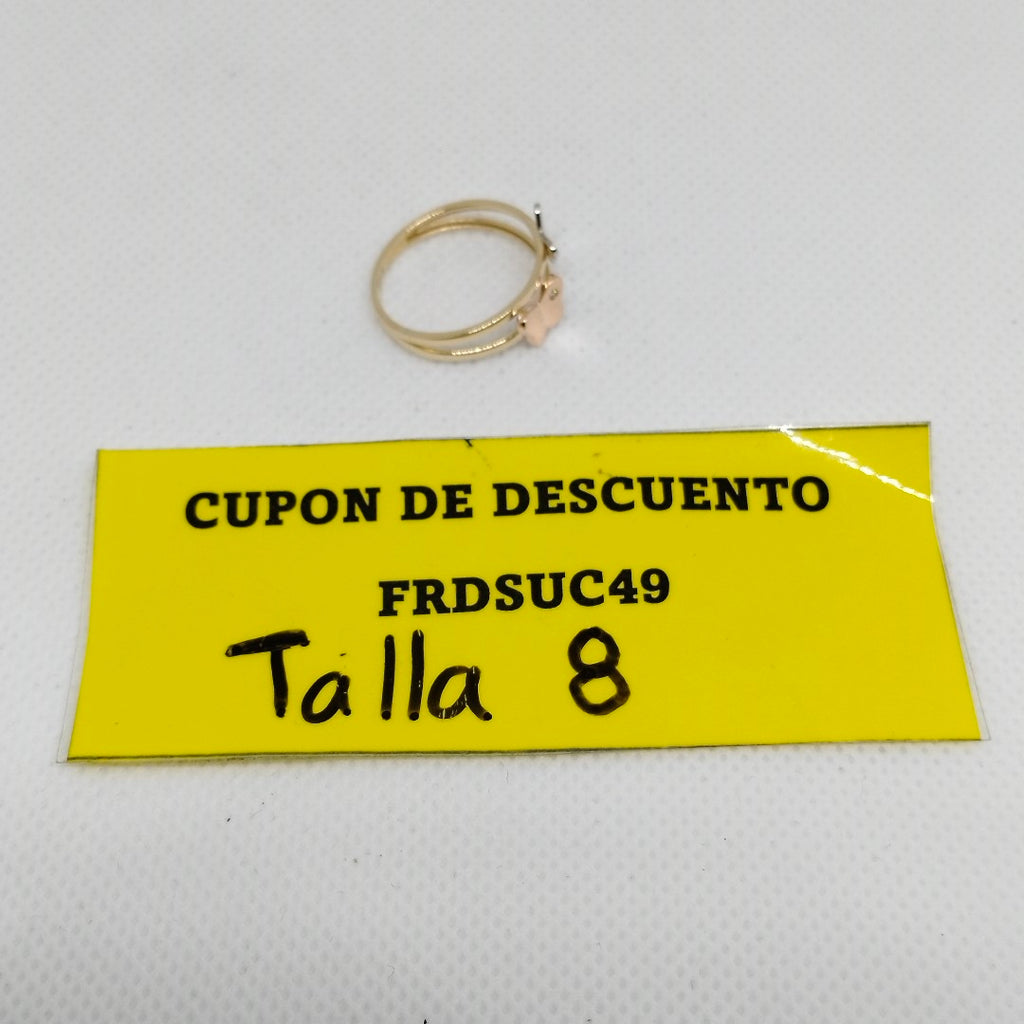 ANILLOS DAMA ORO 14K 1.8 (NUEVO)