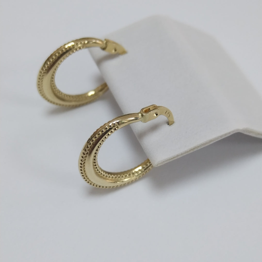 ARRACADAS ORO 14K 1.3 (NUEVO)