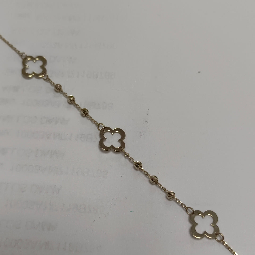 PULSERAS DAMA ORO 14K 1.2 (NUEVO)
