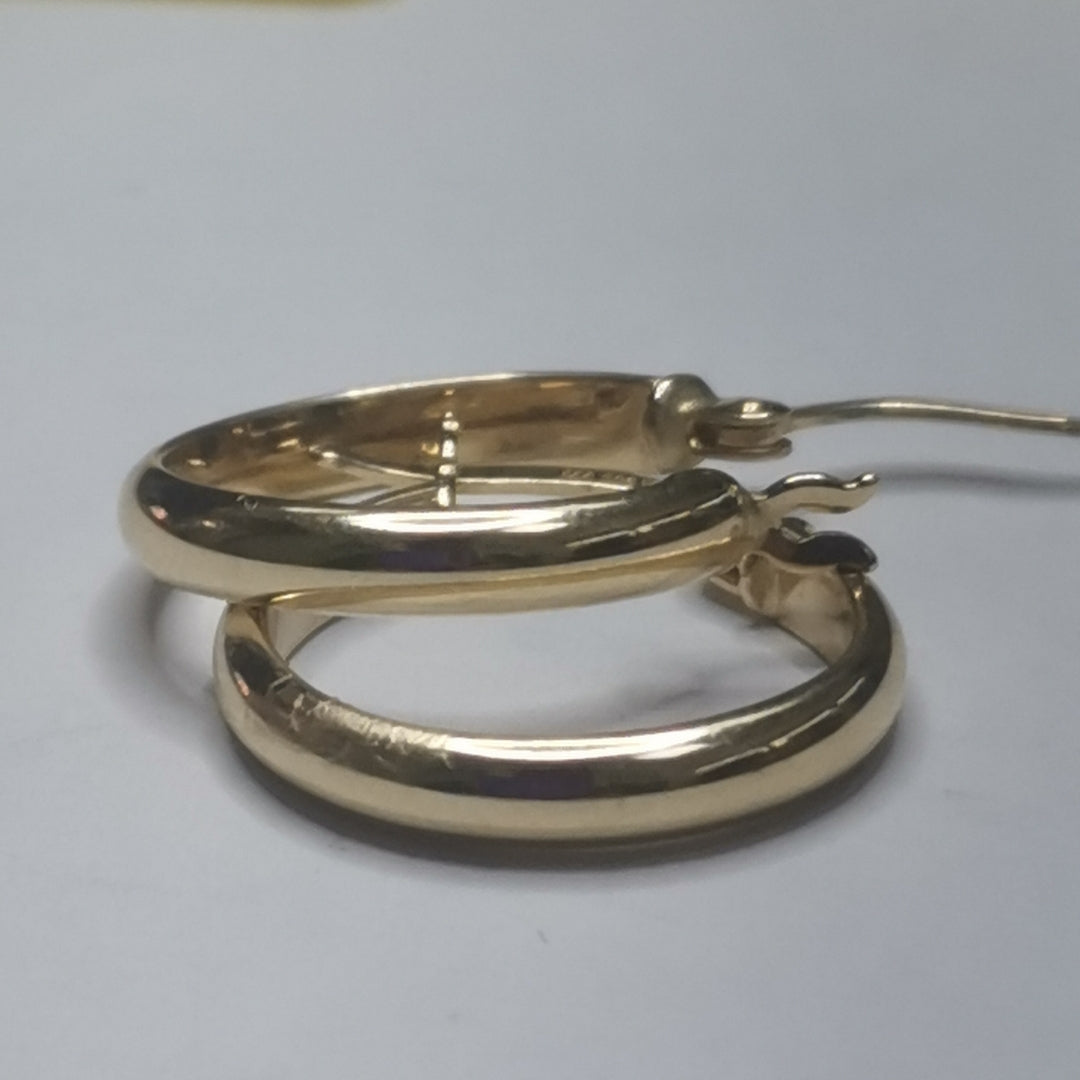 ARRACADAS ORO 14K 1.5 (NUEVO)