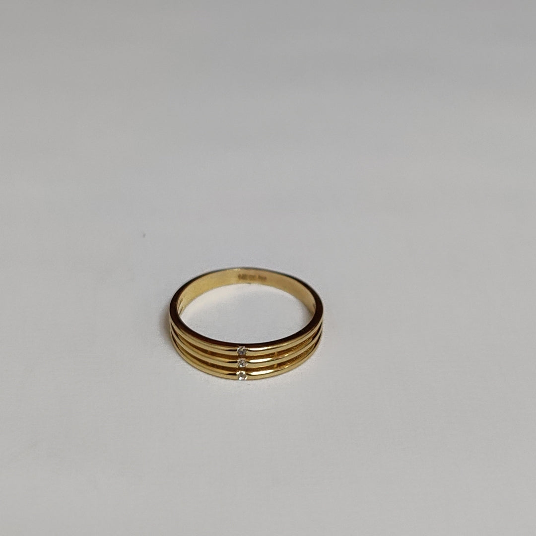 ANILLOS DAMA ORO 14K 1.6 (NUEVO)