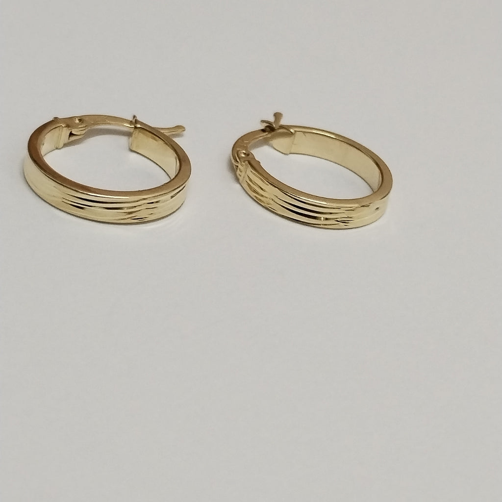 ARRACADAS ORO 14K 1.5 (NUEVO)