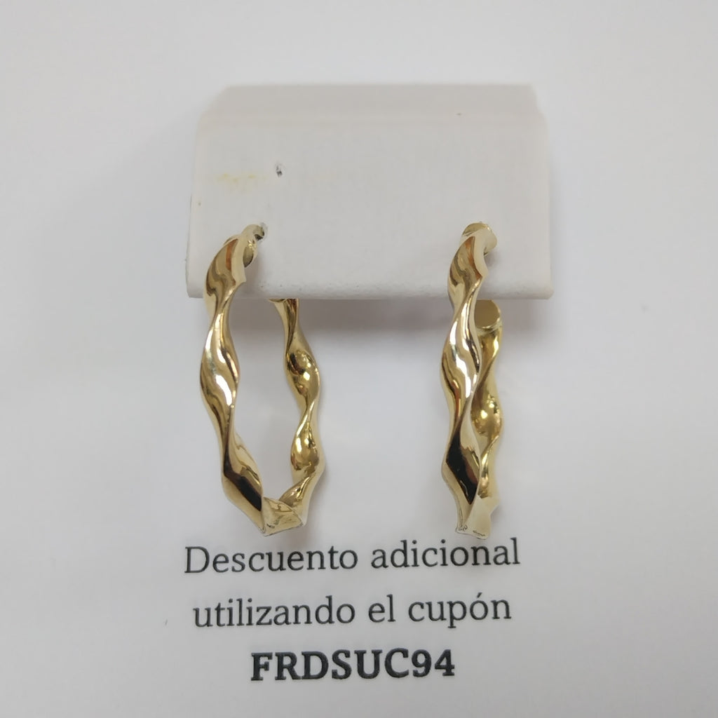 ARRACADAS ORO 14K 1.9 (NUEVO)