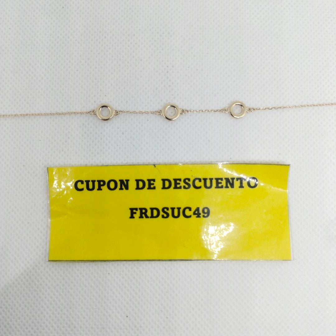 PULSERAS DAMA ORO 14K 1.3 (NUEVO)