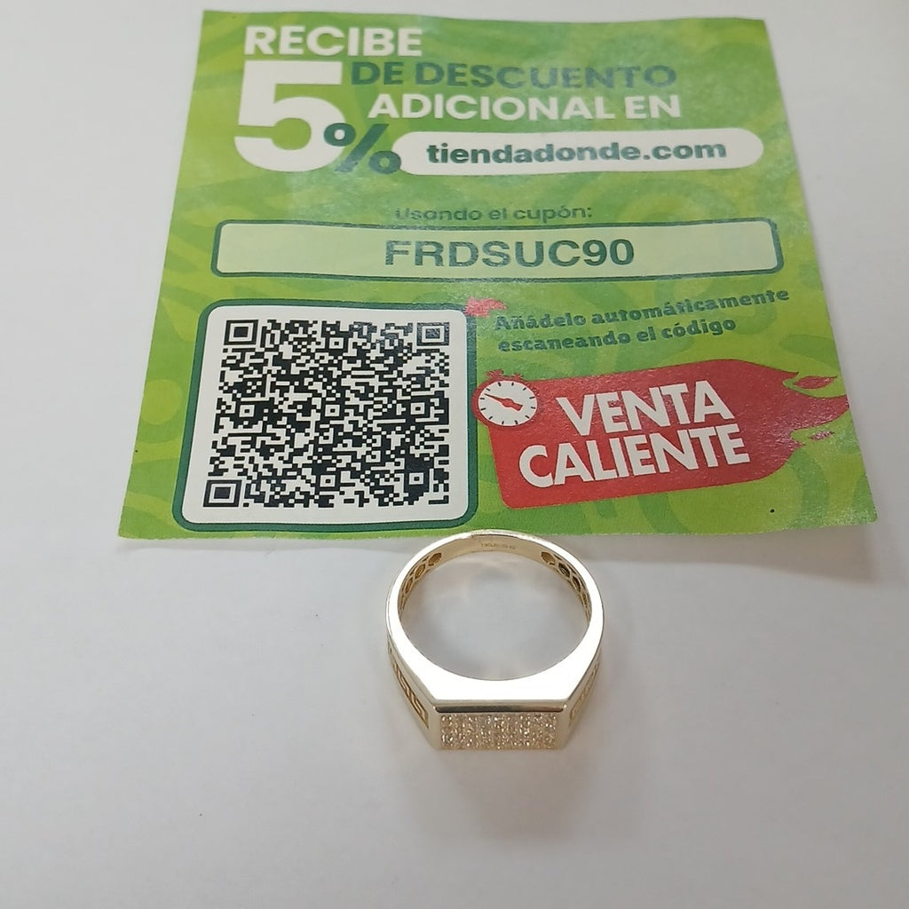 ANILLOS CABALLERO ORO 14K 3.6 (NUEVO)