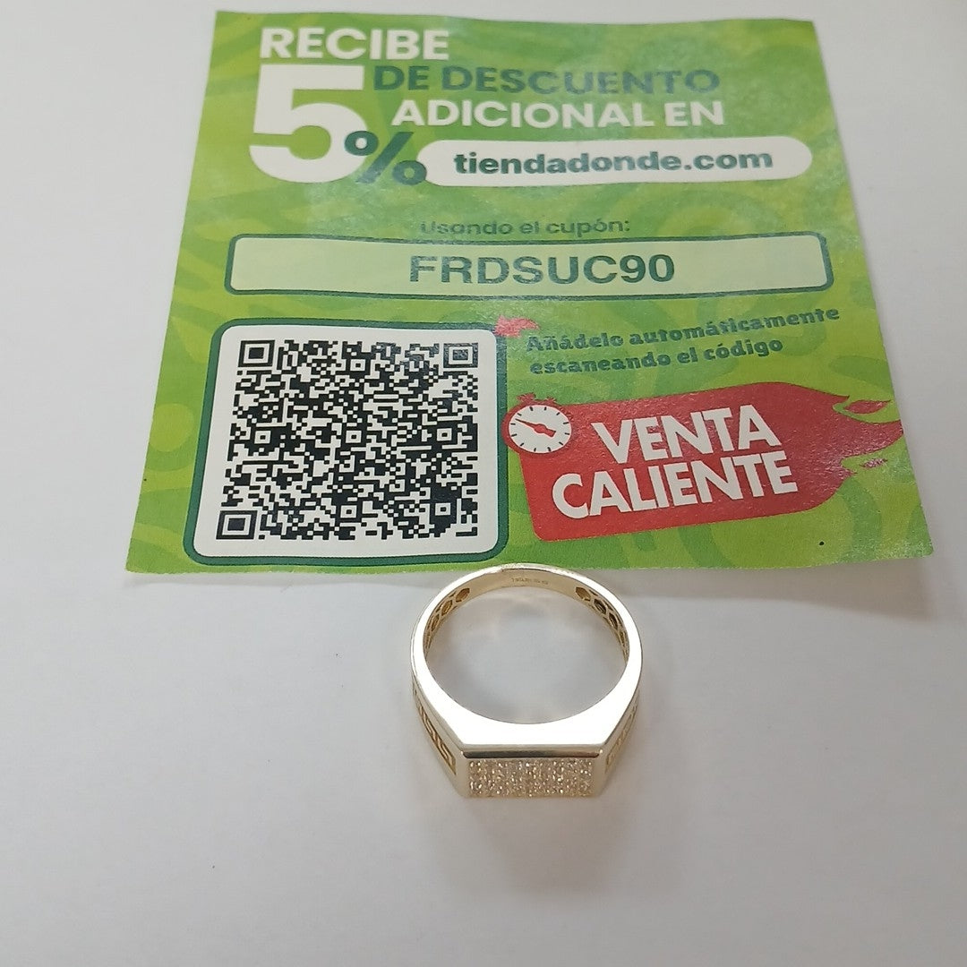 ANILLOS CABALLERO ORO 14K 3.6 (NUEVO)