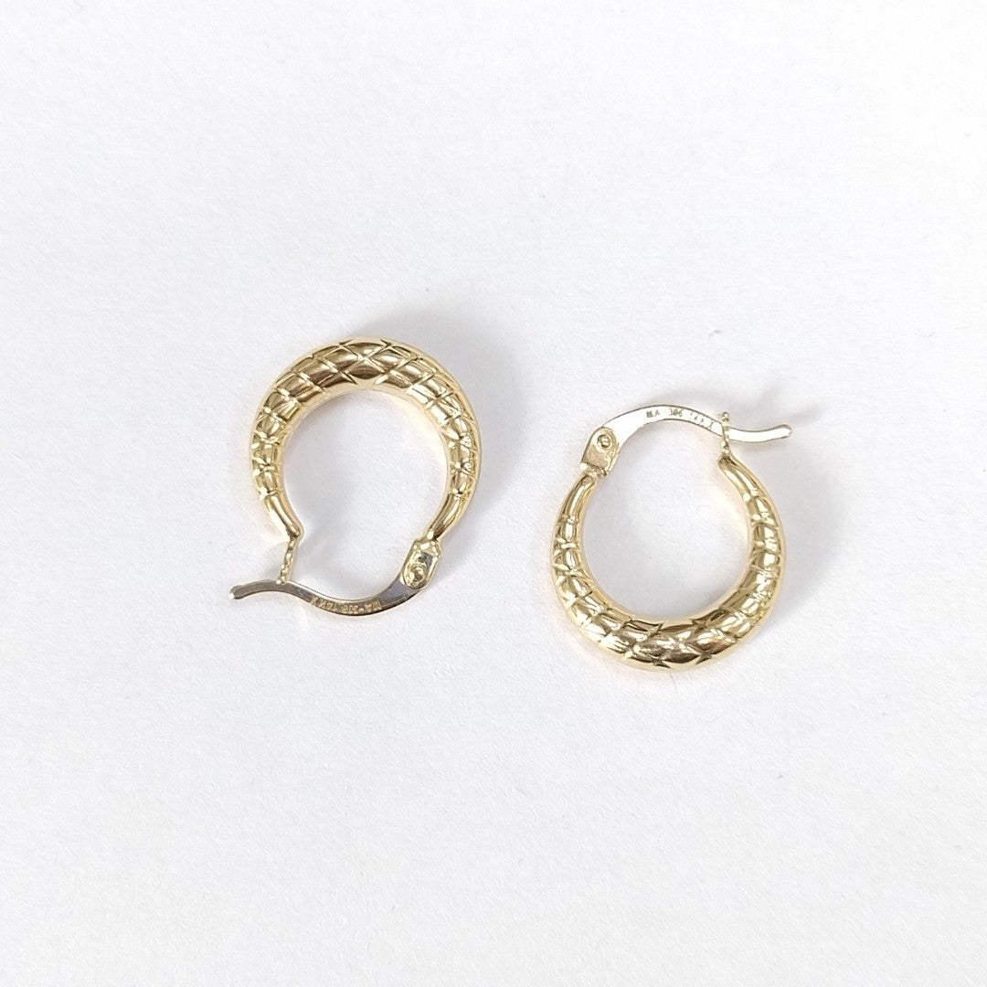 ARRACADAS ORO 14K 1.1 (NUEVO)