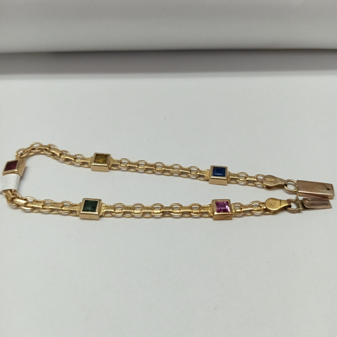 PULSERA ORO 14 K 6.7 GRMS (SEMINUEVO)