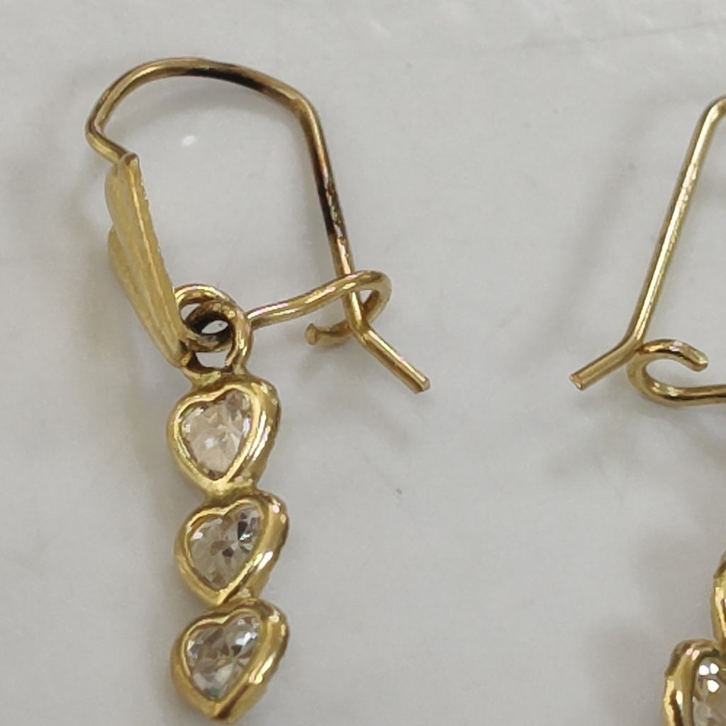 ARETES PAR ORO 10 K 0.9 GRMS (SEMINUEVO)