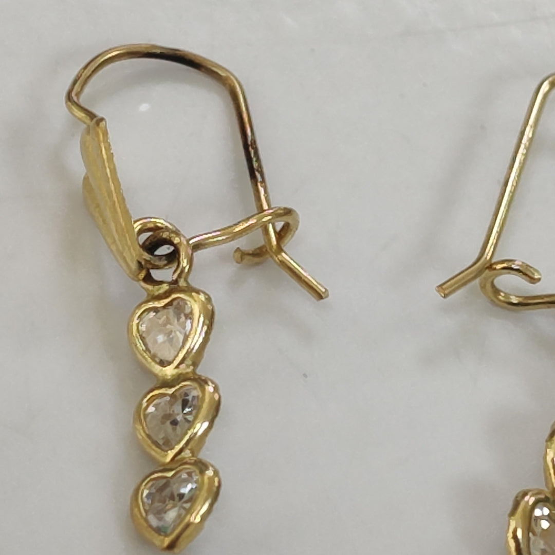 ARETES PAR ORO 10 K 0.9 GRMS (SEMINUEVO)
