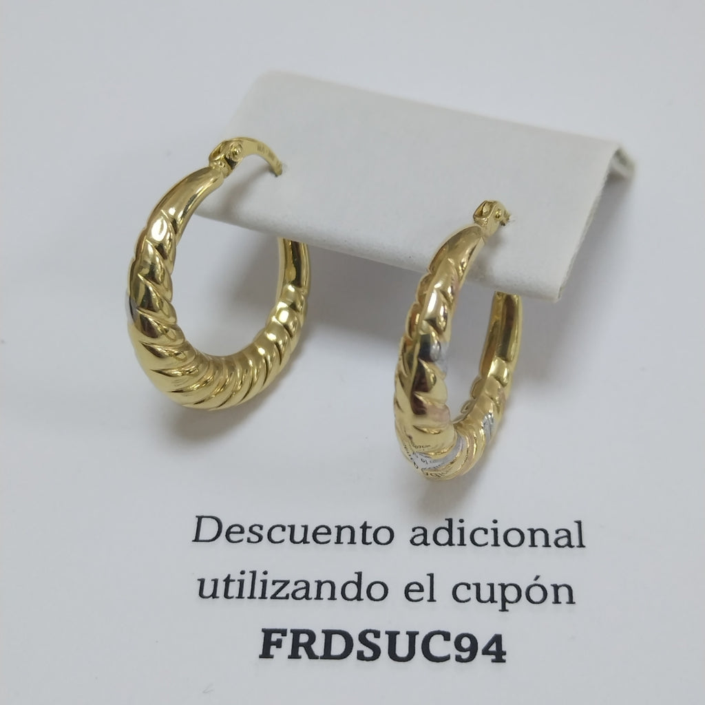 ARRACADAS ORO 14K 1.8 (NUEVO)