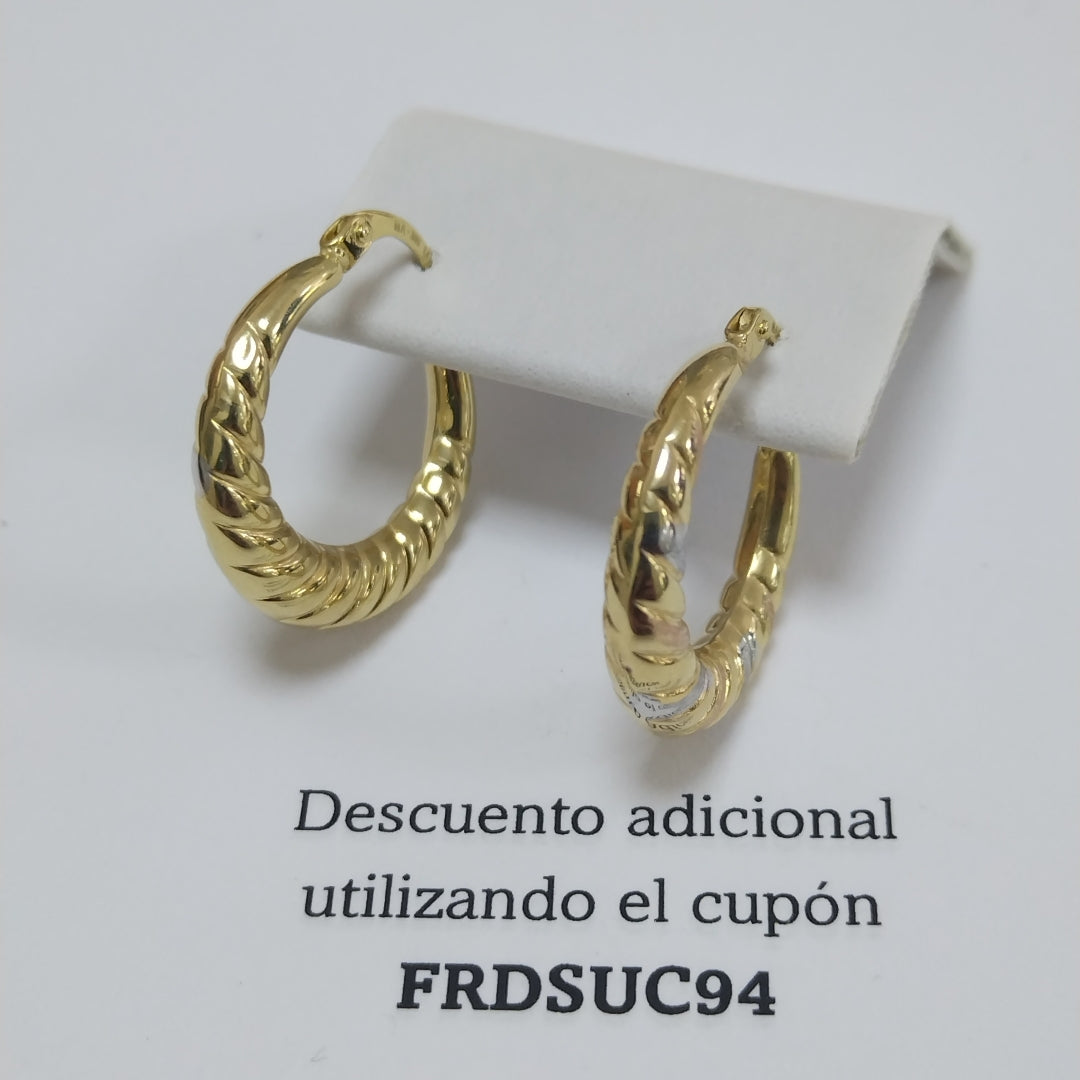 ARRACADAS ORO 14K 1.8 (NUEVO)