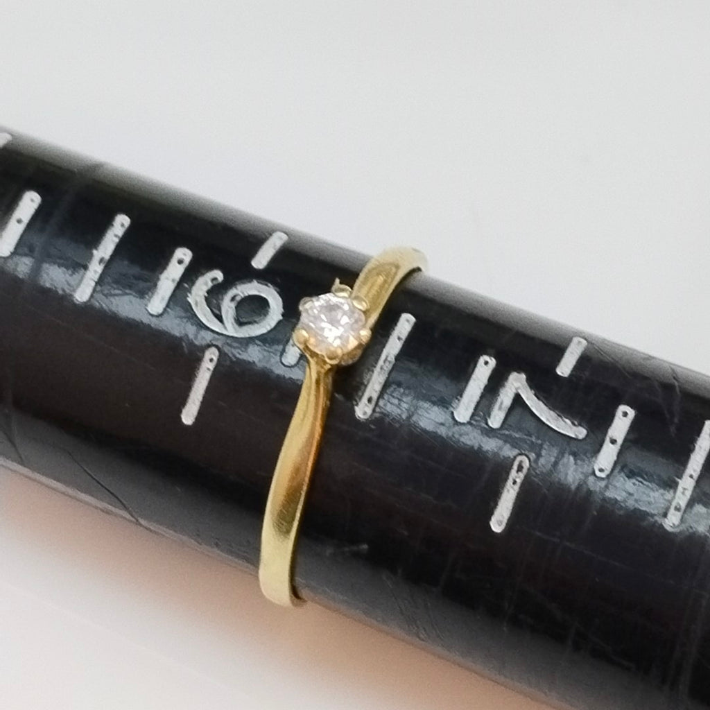 SOLITARIO ORO 14 K 0,90 GRMS (SEMINUEVO)