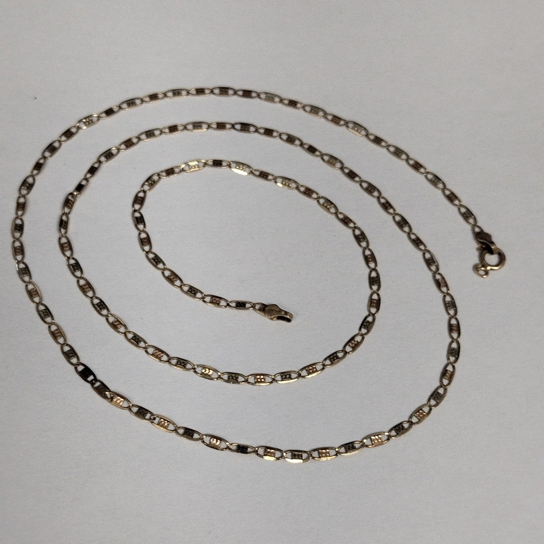 CADENA ORO 10 K 2,20 GRMS (SEMINUEVO)