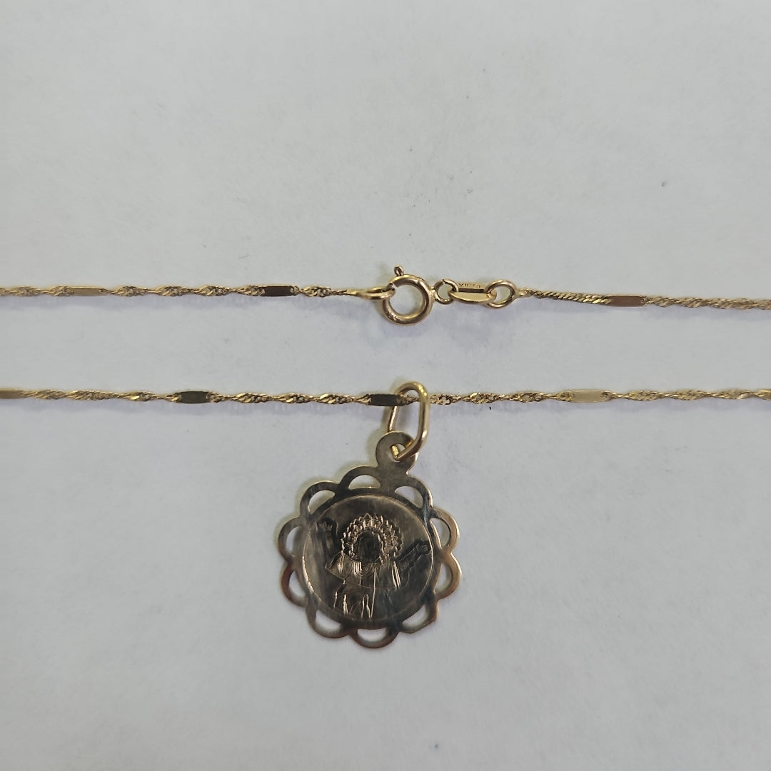 CADENA ORO 14 K 1.4 GRMS (SEMINUEVO)