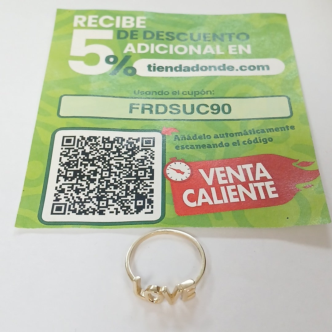 ANILLOS DAMA ORO 14K 2 (NUEVO)