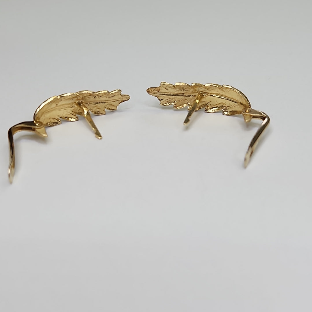 ARETES PAR ORO 14 K 3,20 GRMS (SEMINUEVO)