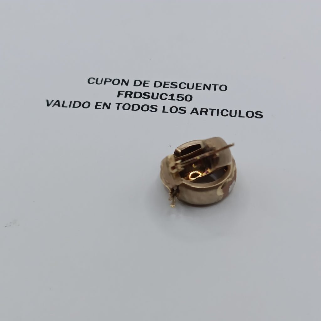 ARRACADAS PAR ORO 8 K 3,20 GRMS (SEMINUEVO)