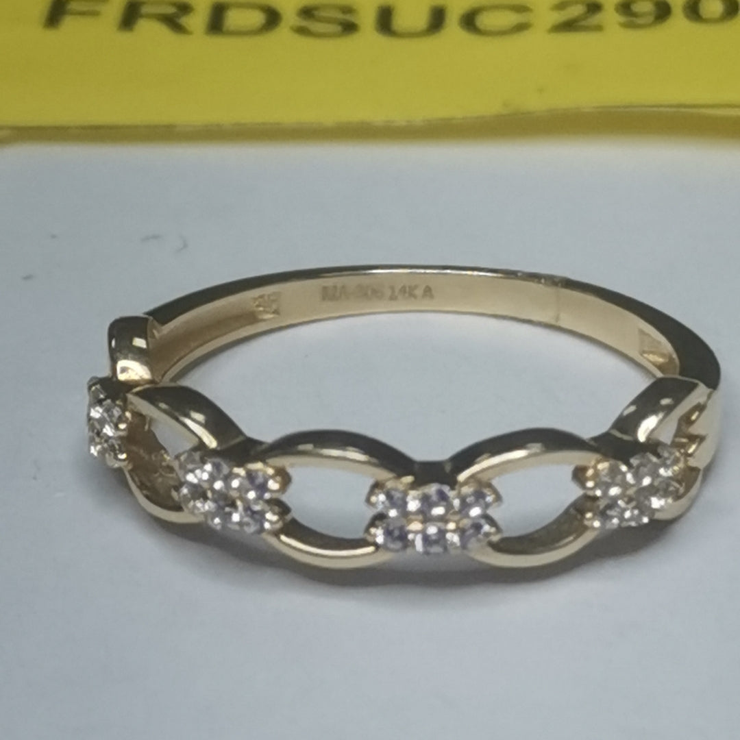 ANILLOS DAMA ORO 14K 1.5 (NUEVO)