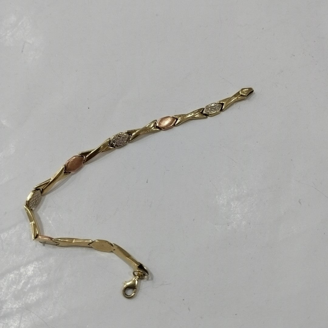 PULSERA ORO 14 K 4.6 GRMS (SEMINUEVO)