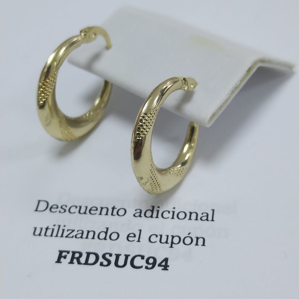 ARRACADAS ORO 14K 1.8 (NUEVO)