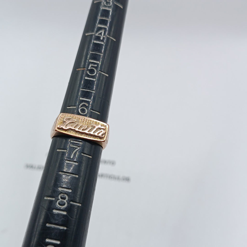 ANILLO ORO 8 K 5,40 GRMS (SEMINUEVO)