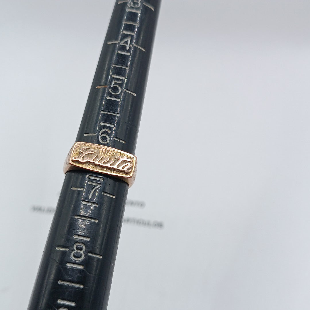 ANILLO ORO 8 K 5,40 GRMS (SEMINUEVO)