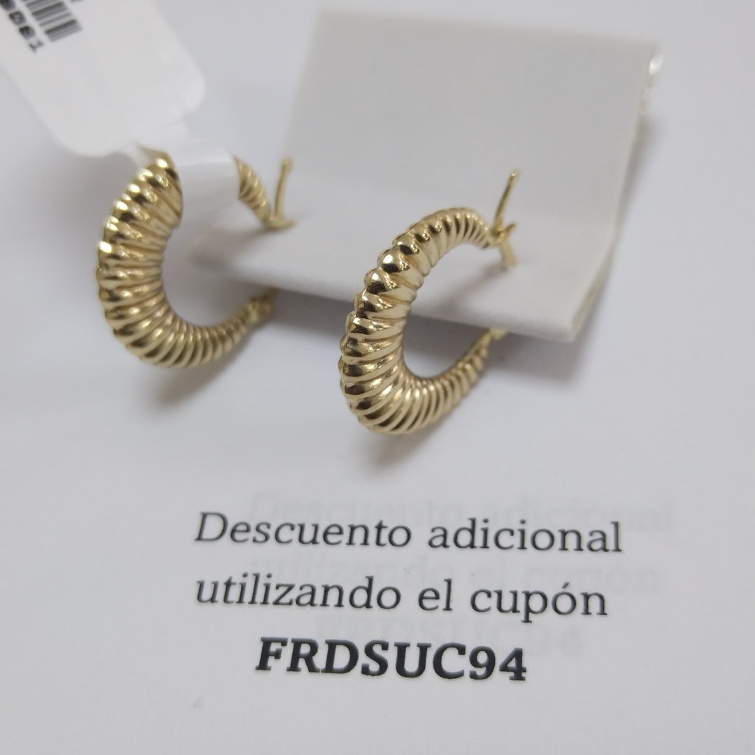 ARRACADAS ORO 14K 1.3 (NUEVO)