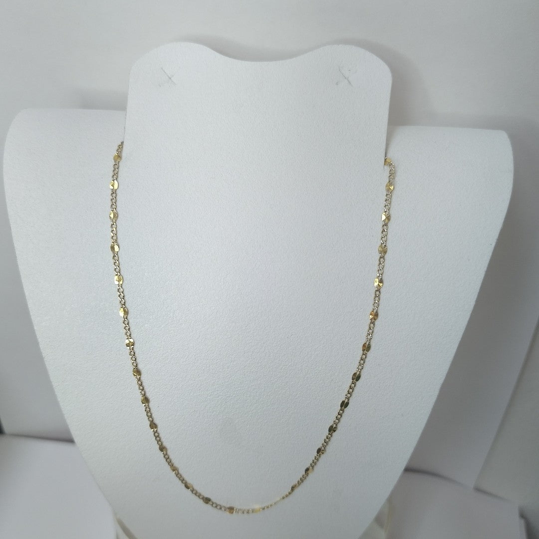 CADENA ORO 14 K 1.6 GRMS (SEMINUEVO)