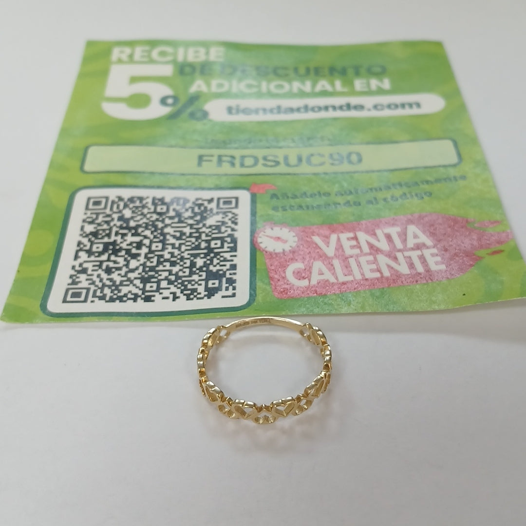 ANILLOS DAMA ORO 14K 1.1 (NUEVO)