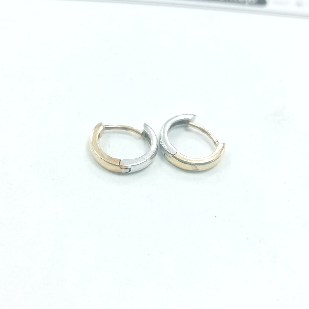 ARRACADAS PAR ORO 14 K 1.4 GRMS (SEMINUEVO)