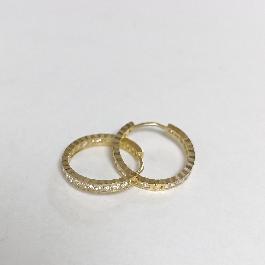 ARETES PAR ORO 10 K 1.5 GRMS (SEMINUEVO)