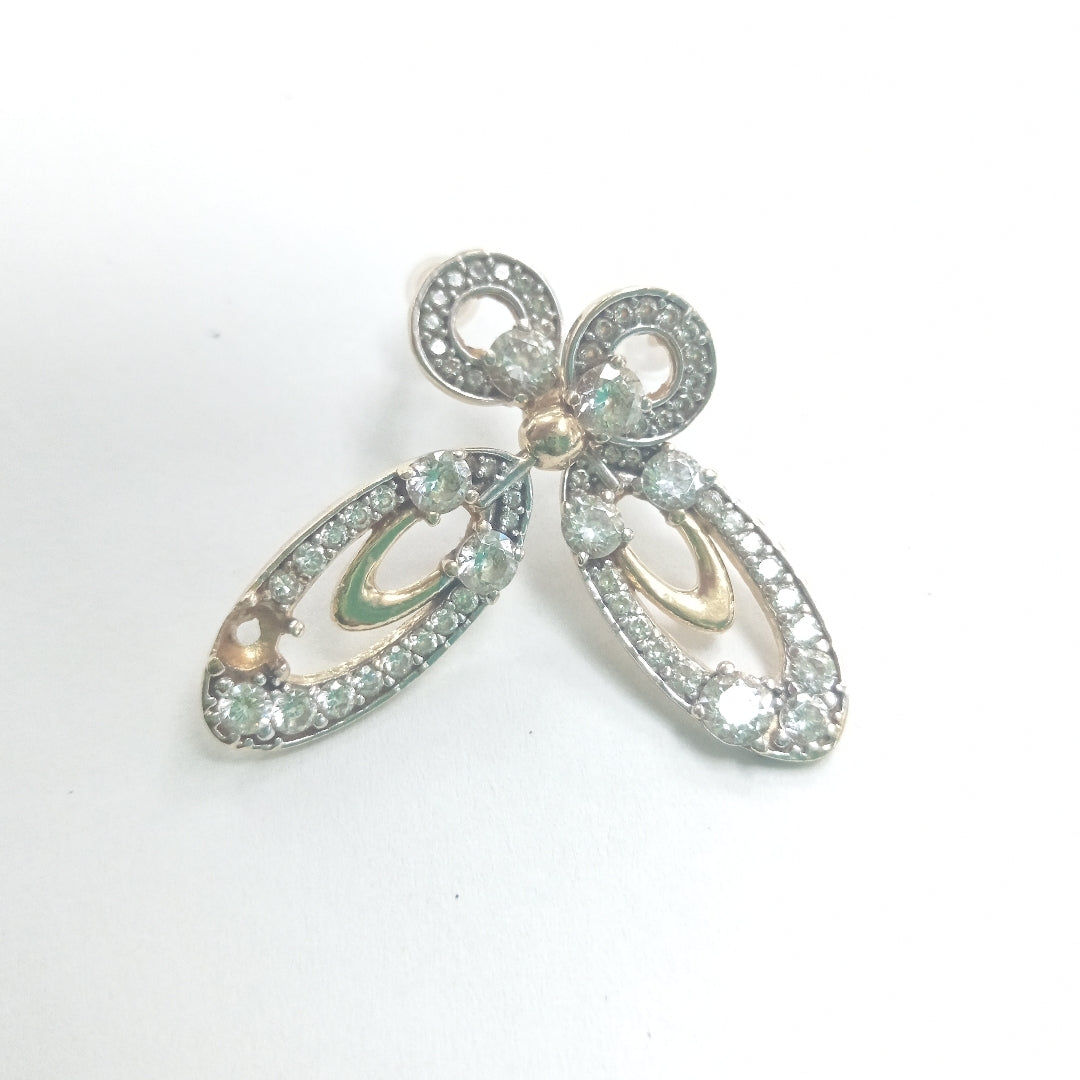 BROQUELES PAR ORO 14 K 5,40 GRMS (SEMINUEVO)