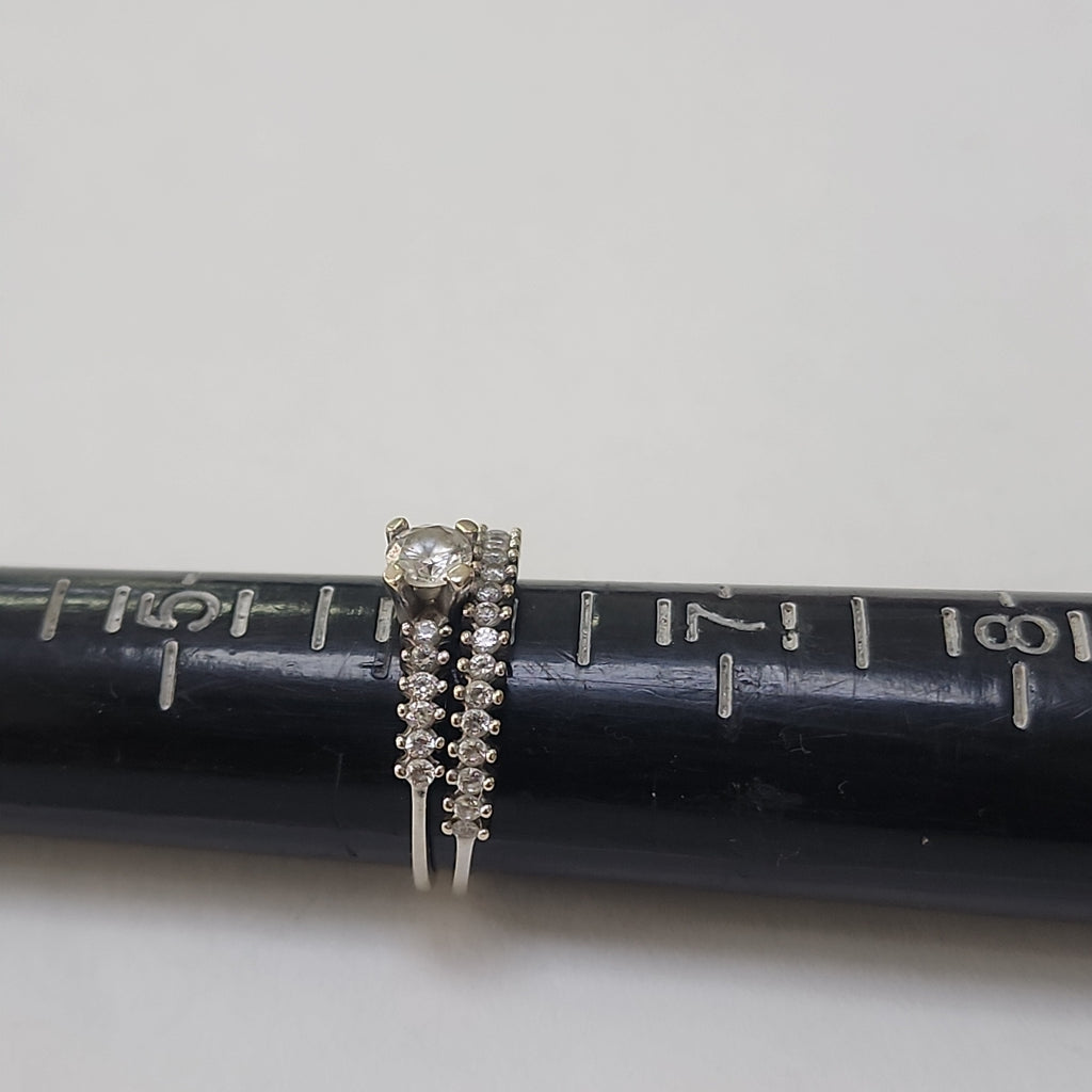 ANILLITO ORO BLANCO 14 K 3.5 GRMS (SEMINUEVO)