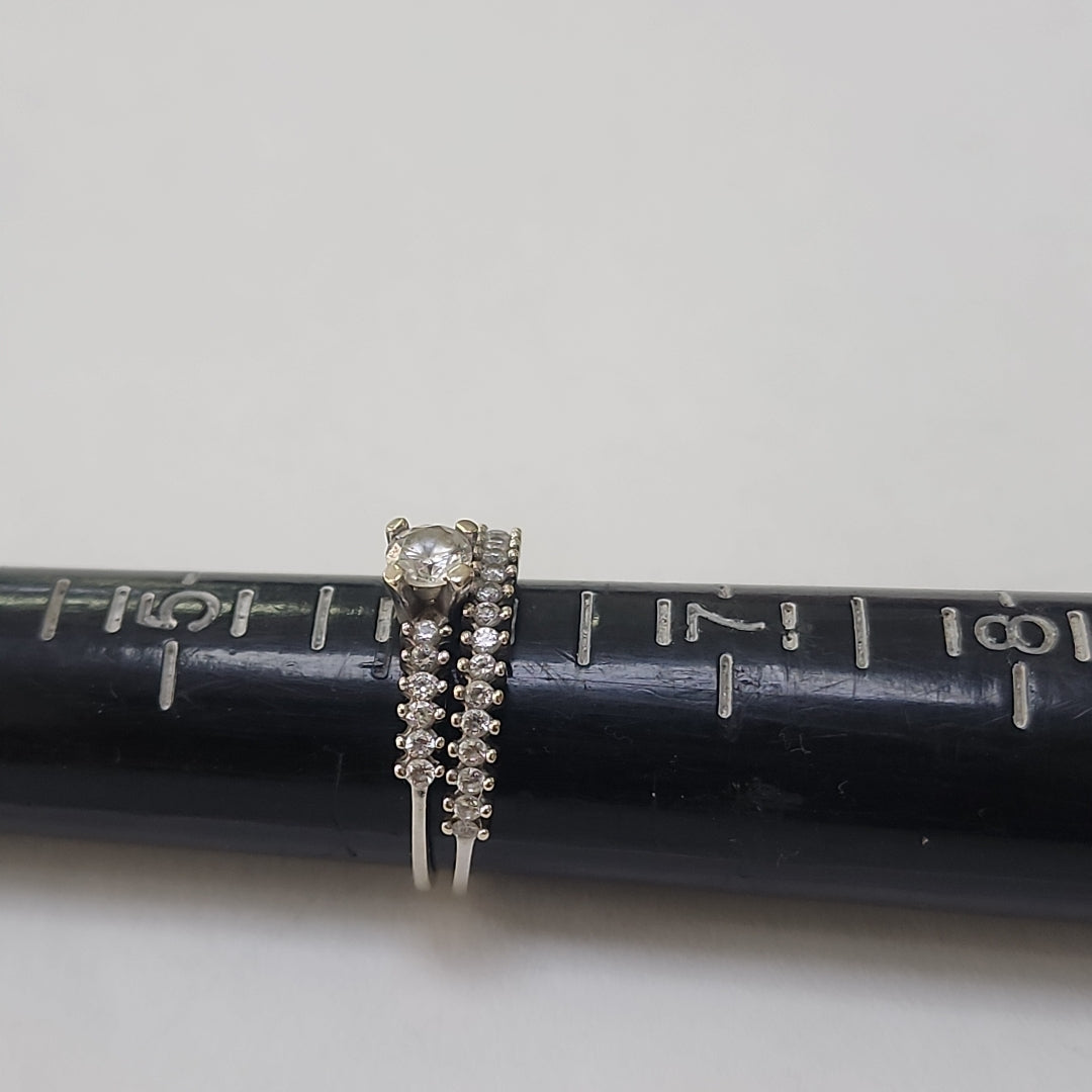 ANILLITO ORO BLANCO 14 K 3.5 GRMS (SEMINUEVO)