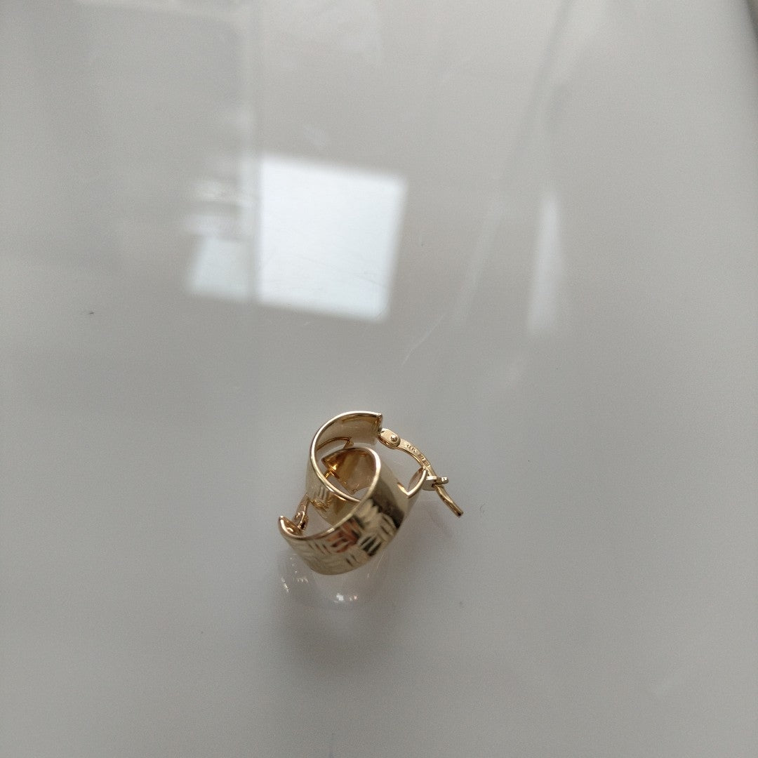ARRACADAS ORO 14K 1.9 (NUEVO)
