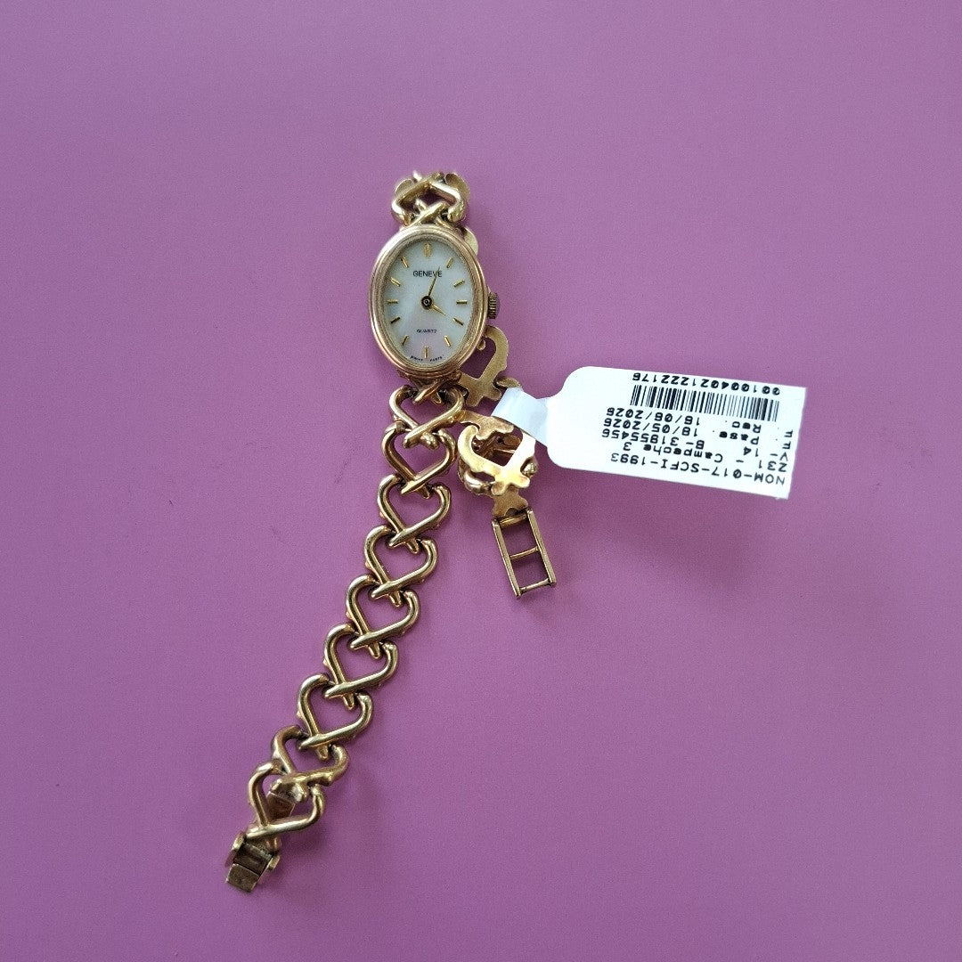 RELOJ CAJA Y PULSO ORO ORO 10 K 13.6 GRMS (SEMINUEVO)