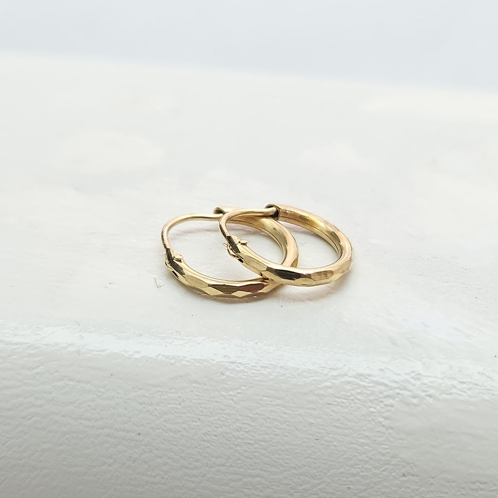 ARRACADAS PAR ORO 10 K 0,60 GRMS (SEMINUEVO)