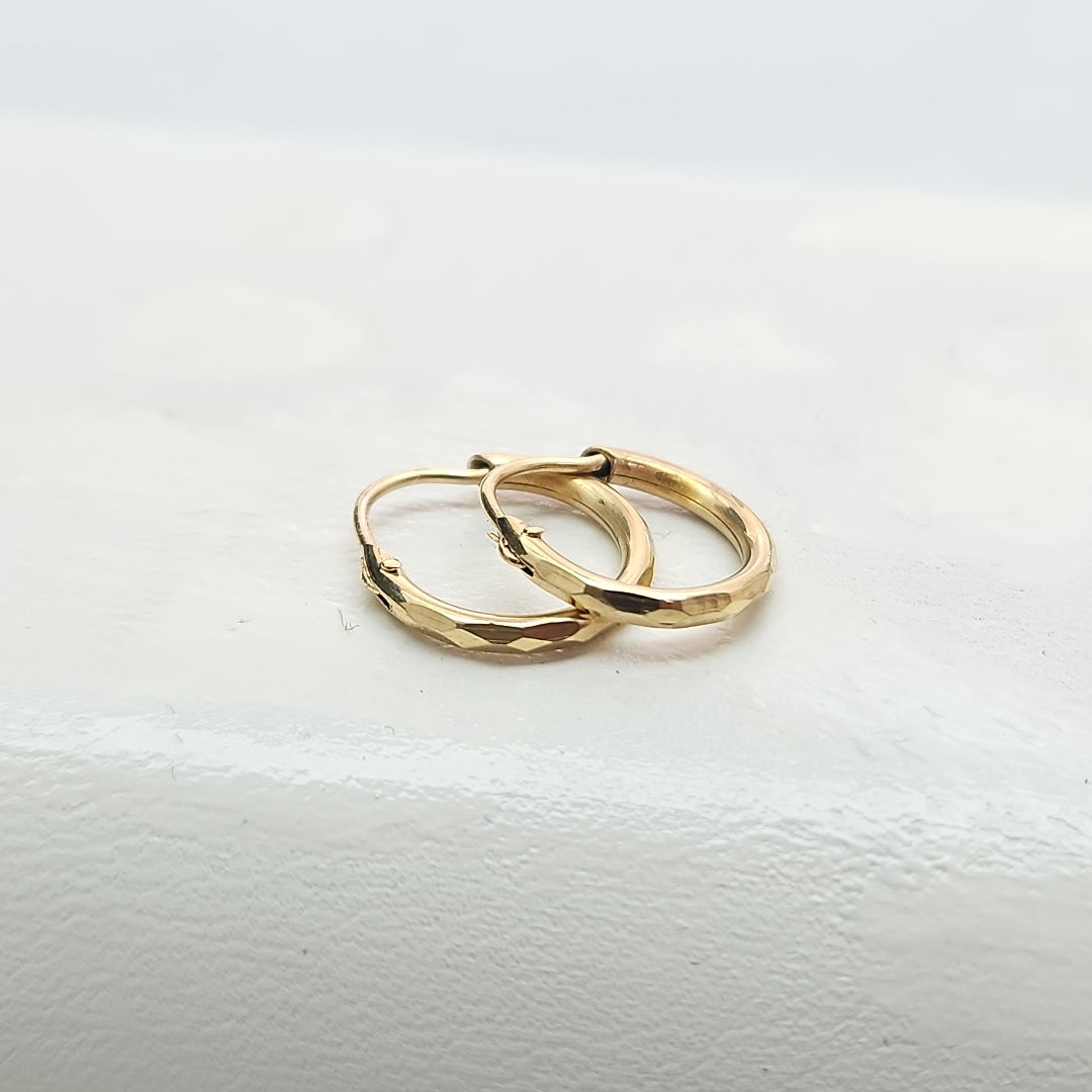ARRACADAS PAR ORO 10 K 0,60 GRMS (SEMINUEVO)