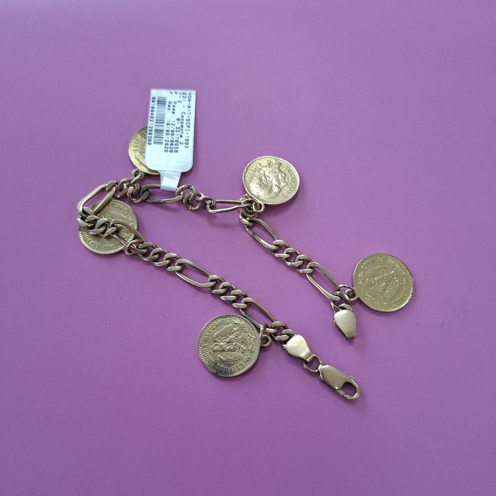 K1 29,90 GRMS 10 K IDENTIFICACIÓN PULSERA MATERIALES ORO ESPECIFICACIONES (SEMINUEVO)