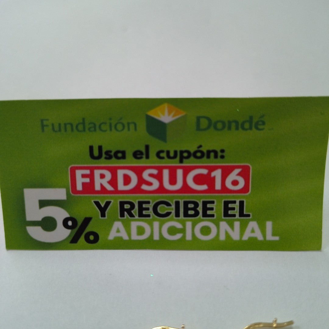 ARRACADAS ORO 14K 1.6 (NUEVO)