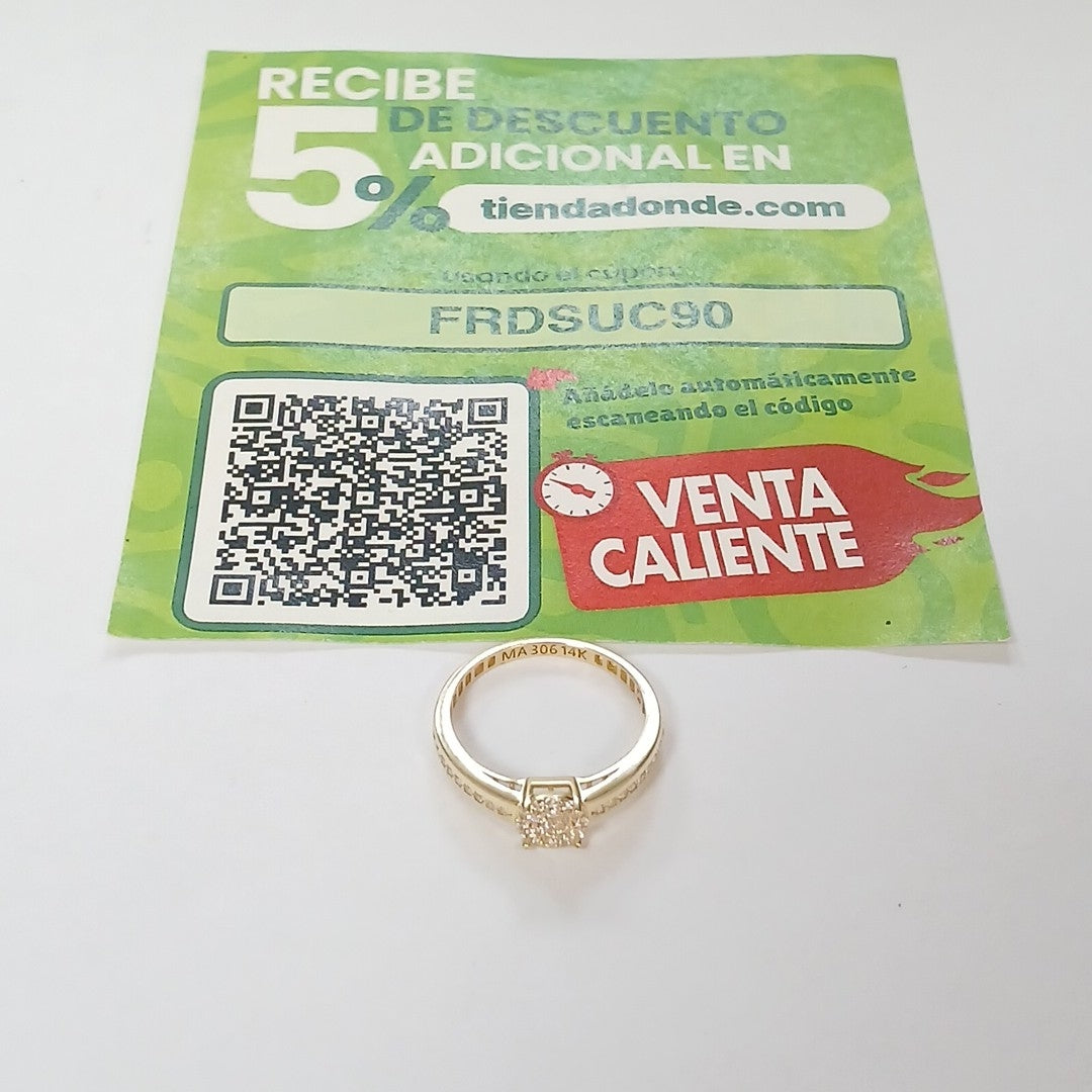 ANILLOS DAMA ORO 14K 2.1 (NUEVO)