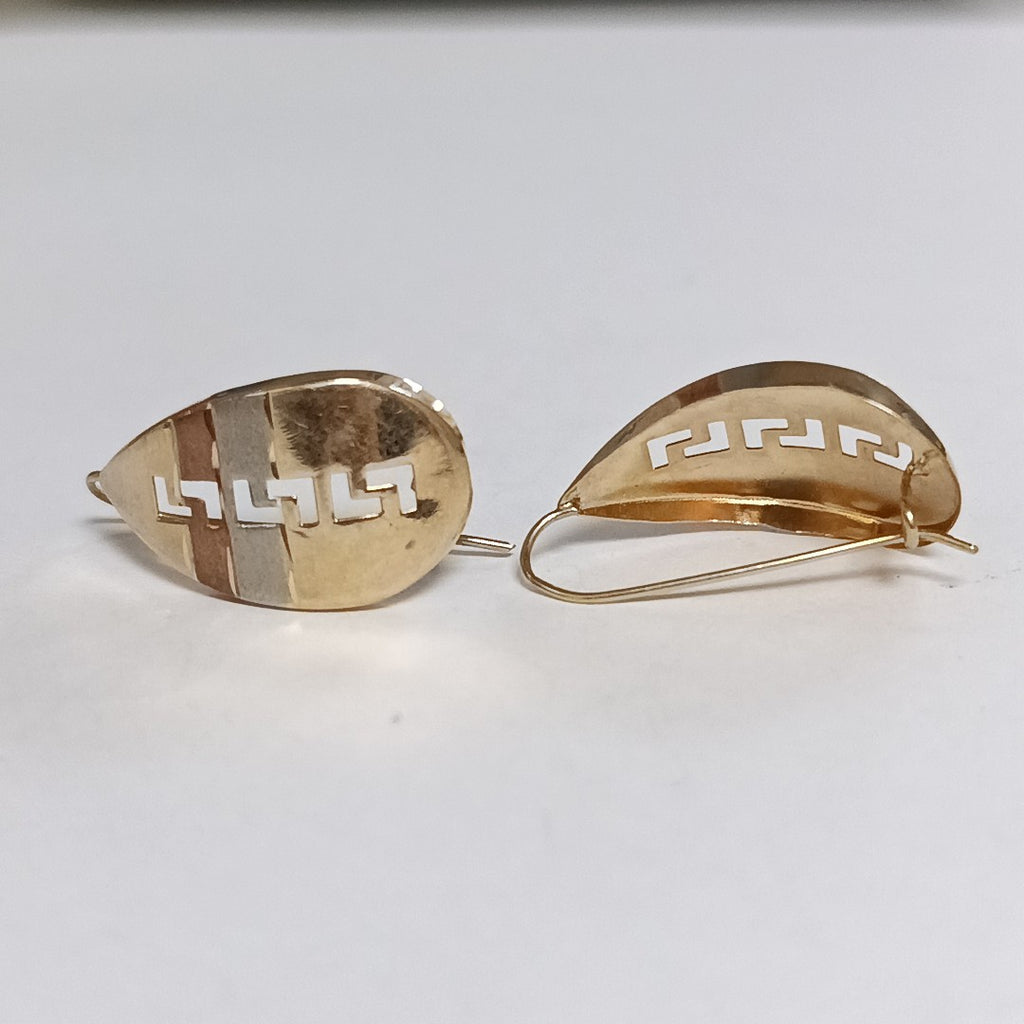 ARETES PAR ORO 10 K 1.9 GRMS (SEMINUEVO)