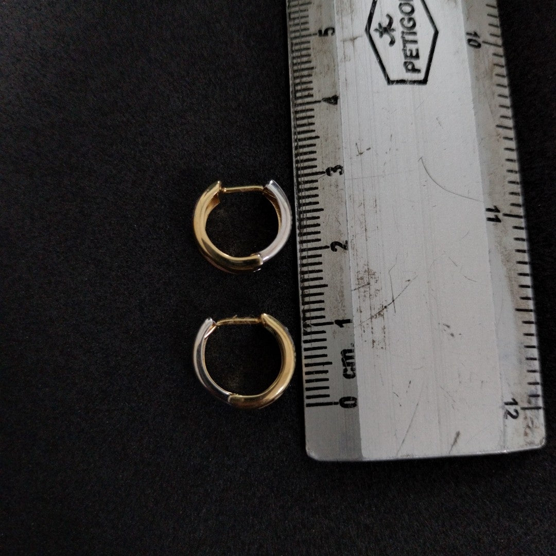 ARRACADAS PAR ORO 14 K 1,30 GRMS (SEMINUEVO)
