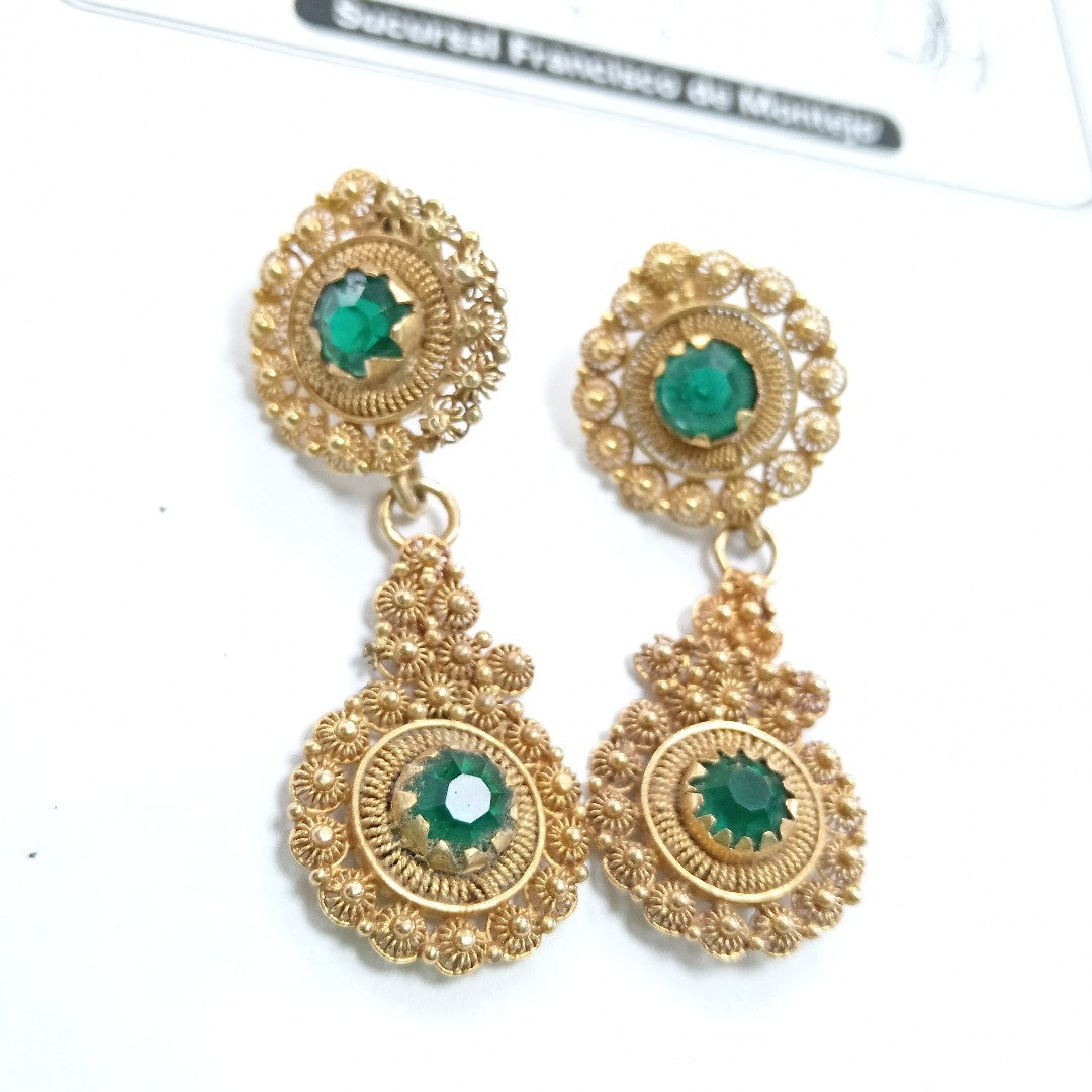 BROQUELES PAR ORO 8 K 8.1 GRMS (SEMINUEVO)