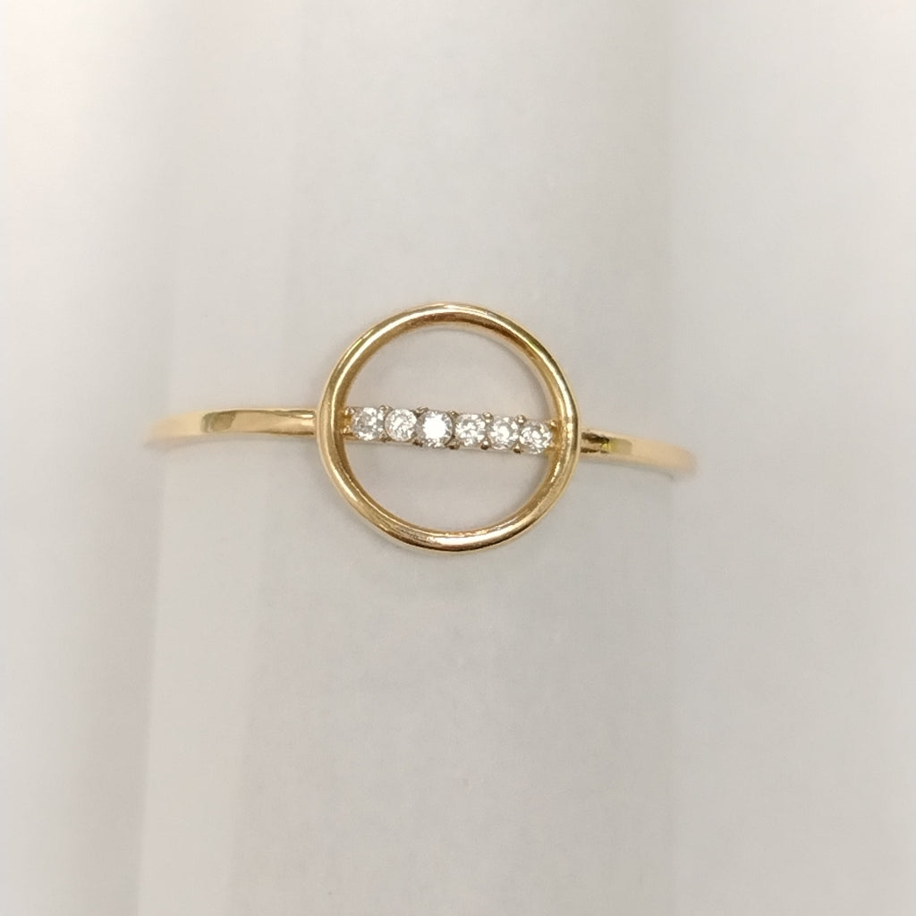 ANILLOS DAMA ORO 14K 0.7 (NUEVO)