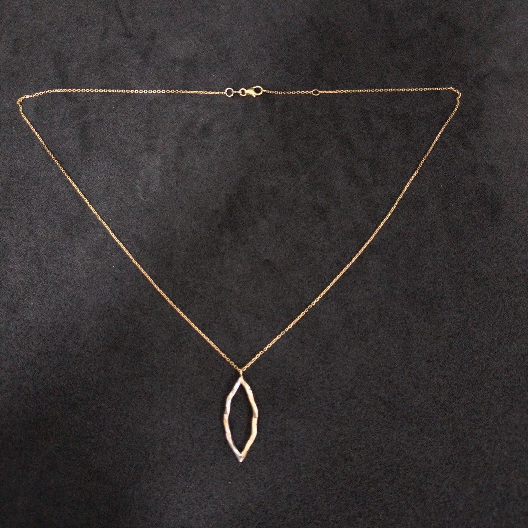 DIJE,GARGANTILLA ORO 14 K 1,60 GRMS (SEMINUEVO)