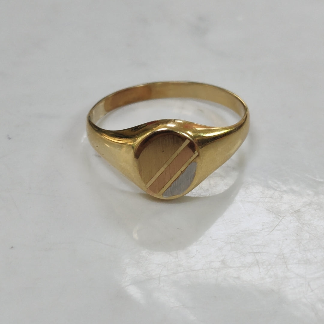 ANILLO ORO 14 K 3.2 GRMS (SEMINUEVO)