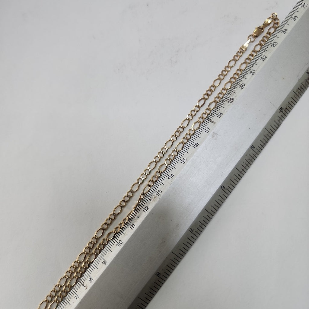 CADENA, MEDALLA RELIGIOSA ORO 10 K 7.7 GRMS (SEMINUEVO)