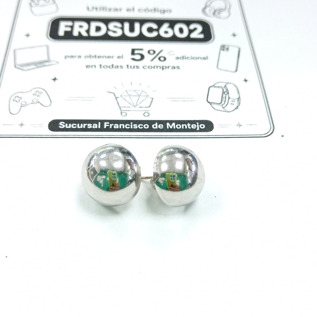 BROQUELES PAR ORO 14 K 4 GRMS (SEMINUEVO)